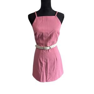 French Connection Women's Pink spaghetti Strap Mini dress Size US 6